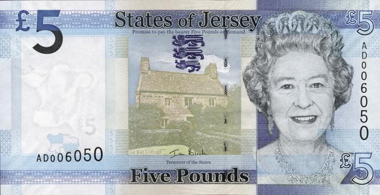 Jersey P.33 5 Pounds 2010 (1) 