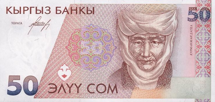 Kirgistan / Kyrgyzstan P.11 50 Som (1994) (1) 