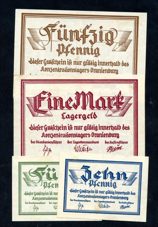 KZ Oranienburg 5 Pfennig - 1 Mark (1933) (2/1) 