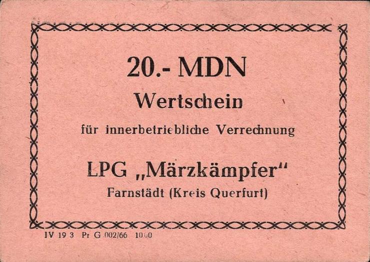 L.028a.14 LPG Farnstädt "Märzkämpfer" 20 MDN (1) 