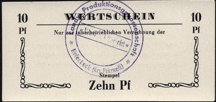 L.051b.13 LPG Halenbeck "Walter Ulbricht" 10 Pfennig (1) 