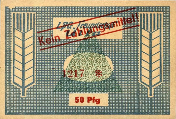 L.141.21 LPG Ulla "Freundschaft" 50 Pfennig (1) 