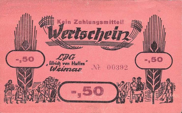 L.148.1 LPG Weimar "Ulrich von Hutten" 0,50 (1) 