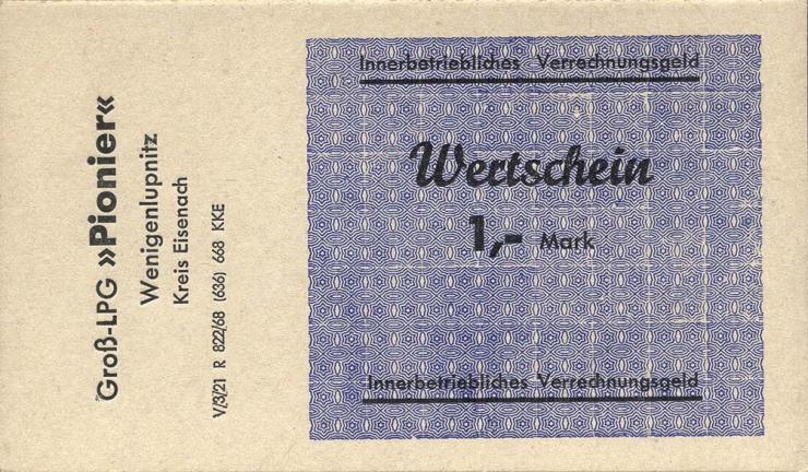 L.150.2 Groß-LPG Wenigenlupnitz "Pionier" 1 Mark (1) 