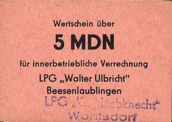 L.153a.11 LPG Wohlsdorf "Karl Liebknecht" 5 MDN (1) 