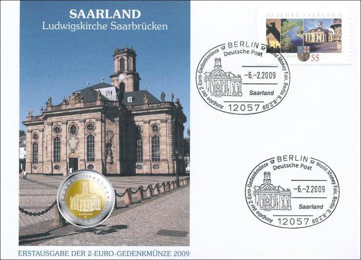 V-258 • Saarland - Ludwigskirche 