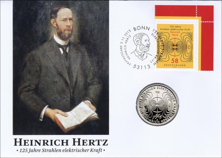 L-8869 • Heinrich Hertz - 125 J. Strahlen elektrischer Kraft PP 