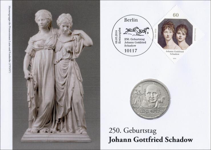 L-8890 • 250. Geburtstag Joh. Gottfried Schadow 
