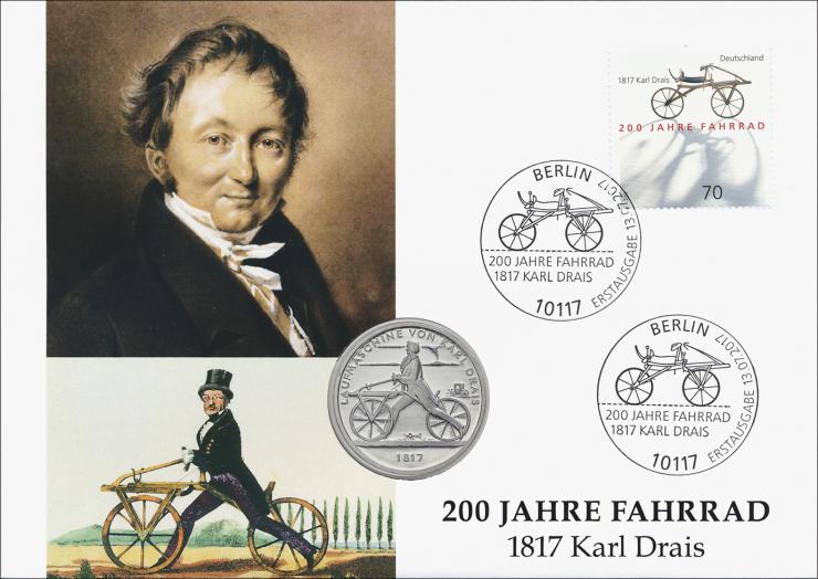 L-9160 • 200 Jahre Fahrrad - Karl Drais 