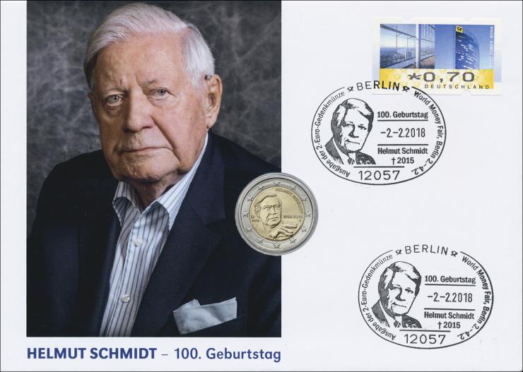 L-9200 • Helmut Schmidt - 100. Geburtstag 