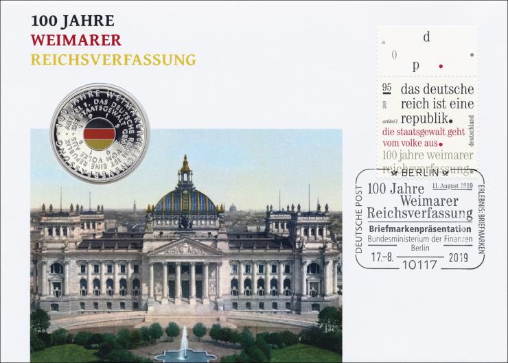 L-9325 • 100 Jahre Weimarer Reichsverfassung PP-Ausgabe 