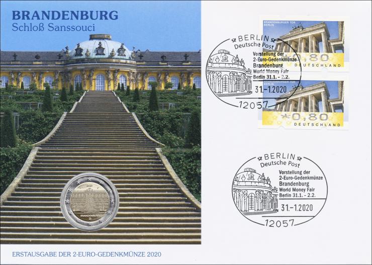 L-9365 • Brandenburg - Schloß Sanssouci PP-Ausgabe 