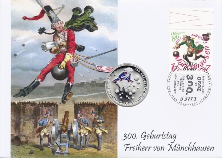 L-9395 • 300. Geburtstag Freiherr von Münchhausen PP-Ausgabe 