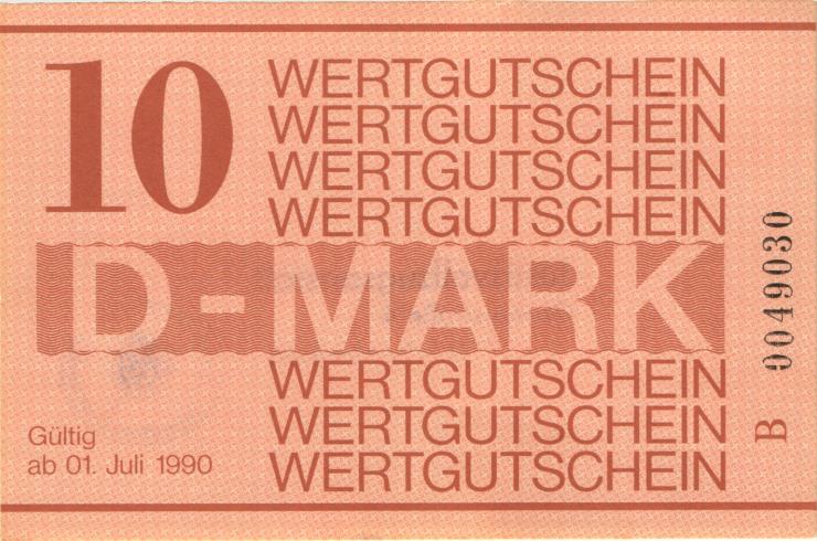 MDI-40 DDR Gefängnisgeld 10 DM (1990) (1) 