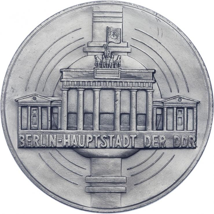NVA Stadtkommandatur BERLIN - Hauptstadt der DDR (silberfarben) 