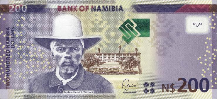 Namibia P.15a 200 Namibia Dollars 2012 (1) 