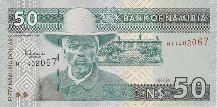 Namibia P.08b 50 Dollars (1999) (1) 