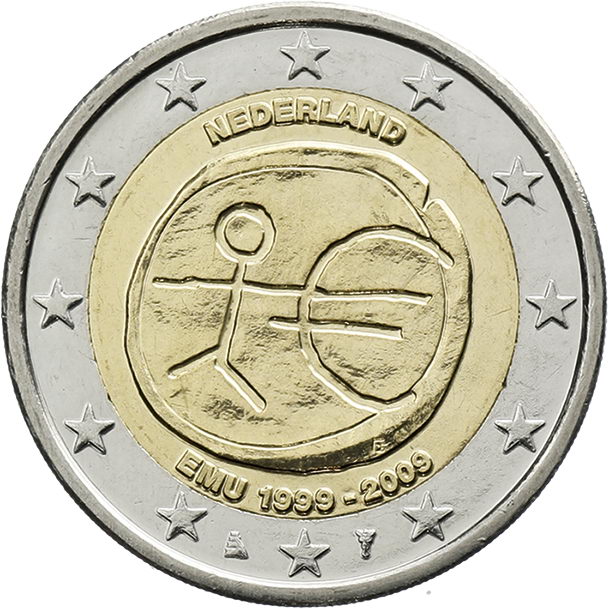 Niederlande 2 Euro 2009 WWU 
