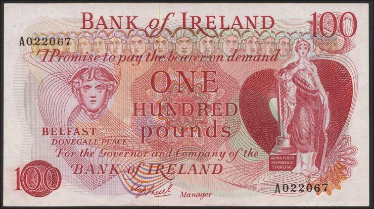 Nordirland / Northern Ireland P.064b 100 Pounds (1978) (1/1-) 