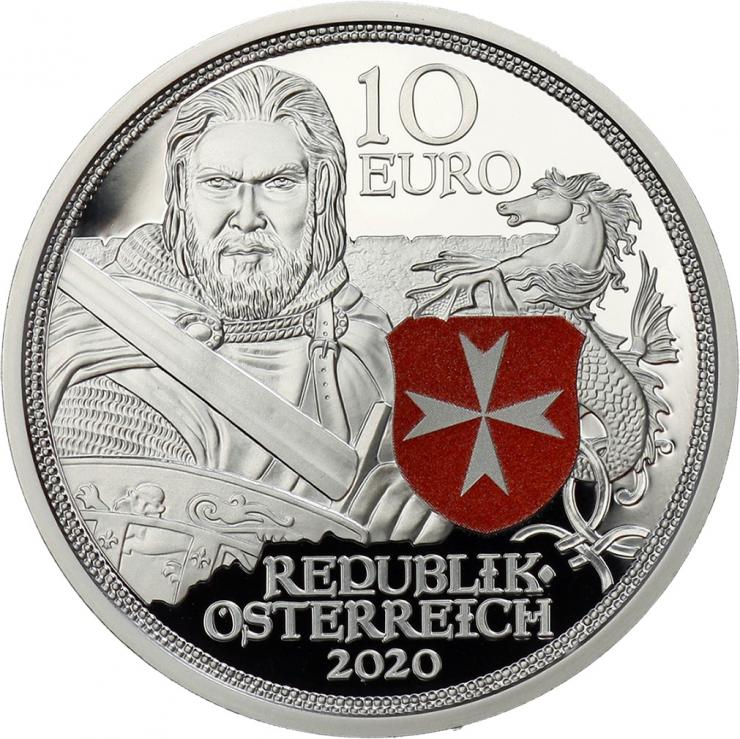 Österreich 10 Euro 2020 Standhaftigkeit Silber PP 