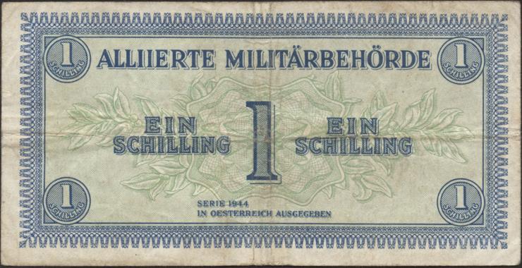 Österreich / Austria P.103a 1 Schilling 1944 (3) 