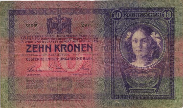 Österreich / Austria P.009 10 Kronen 1904 (4) 