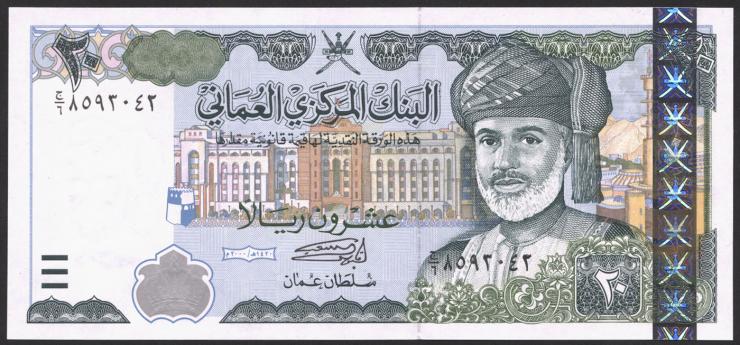 Oman P.41 20 Rials 2000 (1) 