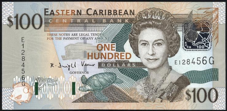 Ost Karibik / East Caribbean P.46g 100 Dollars (2003) (1) 