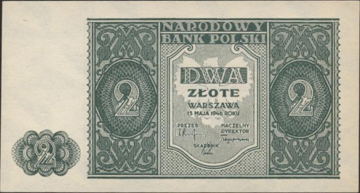 Polen / Poland P.124 2 Zlote 1946 (1) 