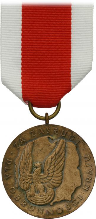 Polen: Medaille für Verdienste um die Landesvertreidigung Bronze 