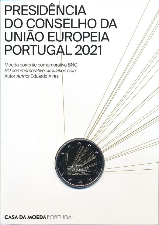 Portugal 2 Euro 2021 EU-Ratspräsidentschaft im Folder stg 