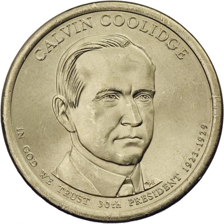 USA 1 Dollar 2014 30. Calvin Coolidge 