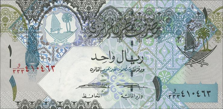 Qatar P.28b 1 Riyal (2015) (1) 