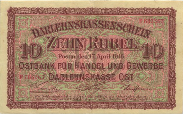 R.461:10 Rubel 1916 (2) 