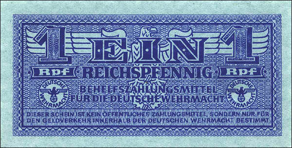 R.501a: Wehrmachtsausgabe 1 Reichspfennig o.D. (1942) (1) 