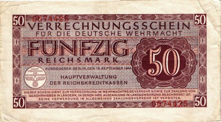 R.514: Deutsche Wehrmacht 50 Reichsmark 1944 (3) 