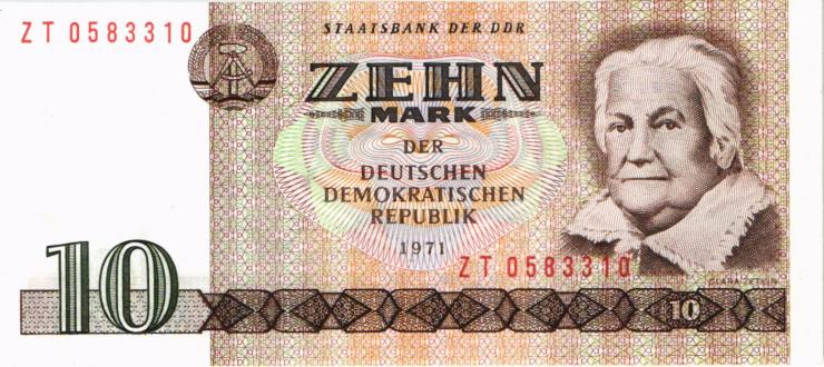 R.359d 10 Mark 1971 ZT Ersatznote (1) 