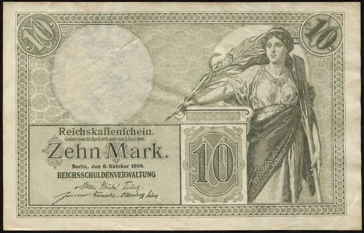 R.027b: 10 Mark 1906 (2) 
