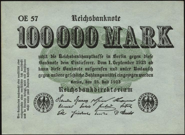 R.090a: 100.000 Mark 1923 (1) 