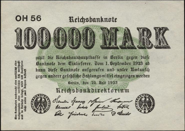 R.090b: 100.000 Mark 1923 (1) 