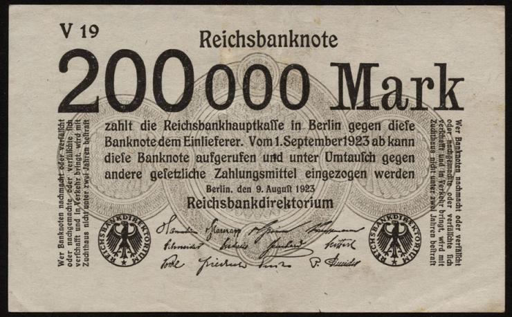R.099a: 200.000 Mark 1923 (3) 
