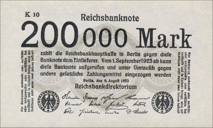 R.099a: 200.000 Mark 1923 (1) 