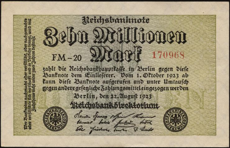 R.105d 10 Mio. Mark 1923 (1) 
