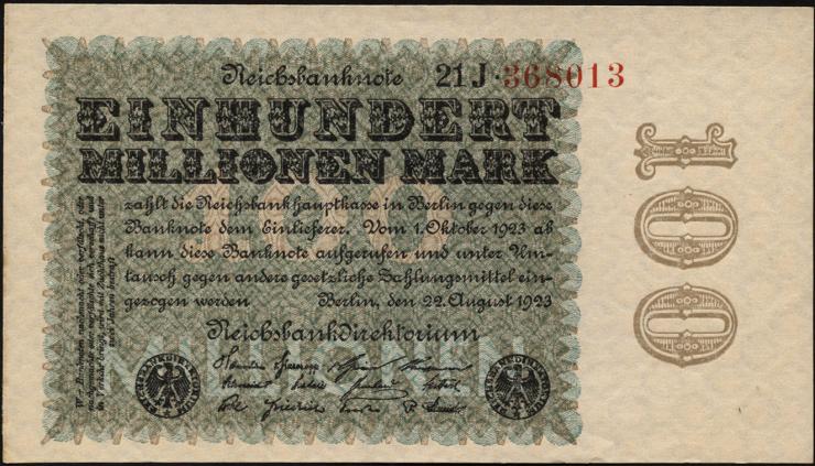 R.106h 100 Mio. Mark 1923 (1) 