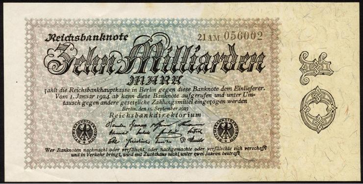 R.113b: 10 Milliarden Mark 1923 (2) 