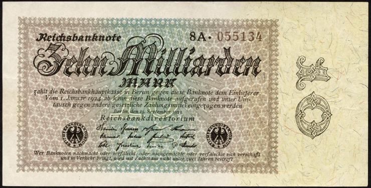 R.113c: 10 Milliarden Mark 1923 (2) 