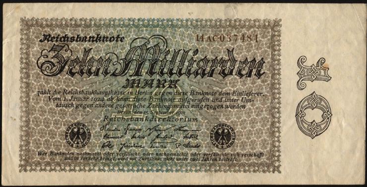 R.113d: 10 Milliarden Mark 1923 (3) 