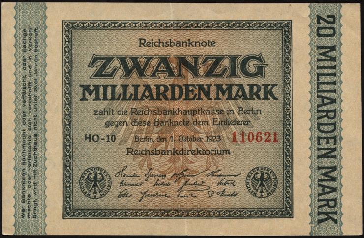 R.115h: 20 Milliarden Mark 1923 (2) 