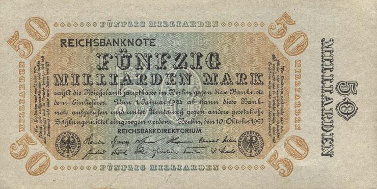 R.116i: 50 Milliarden Mark 1923 Franzosenschein (1/1-) 