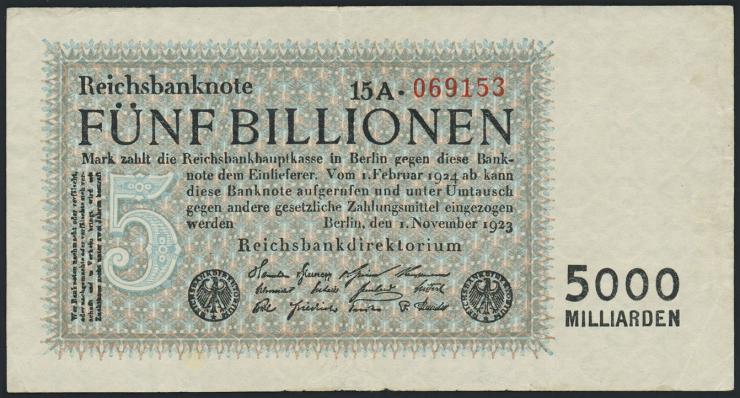 R.127d: 5 Billionen Mark 1923 (3) 